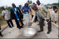 Communities within the Nsawam-Adoagyiri Municipality will benefit from the borehole