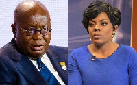 President Nana Addo Dankwa Akufo-Addo and Nana Aba Anamoah