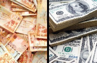 Cedi and dollar notes