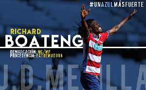 New Ameria signing Richard Boateng