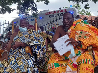 Paramount Chief of Anfoega Traditional Area, Togbe Tepre Hodo IV speaking