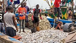 Ghana is reliant on the fishing industry