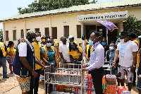 Five Lion Club, donated items to the Prampram Polyclinic Hospital in Accra