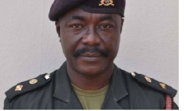 Director of Public Relations, Ghana Armed Forces, Colonel E. Aggrey