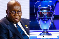 Tottenham Hotspur fan, Nana Addo Dankwa Akufo-Addo