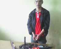 Li Daoxing and the tools for his illegal operation