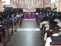 Some participants seated for the launch