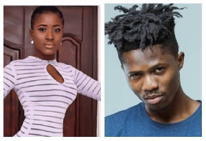 Fella Makafui and Kwesi Arthur