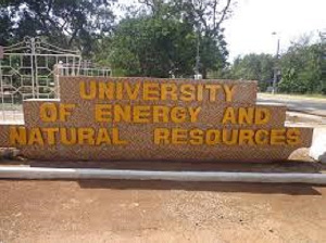 Frontage of the University of Energy and Natural Resources