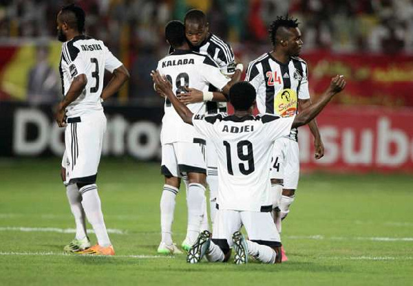 Daniel Nii Adjei scored a brace for TP Mazembe