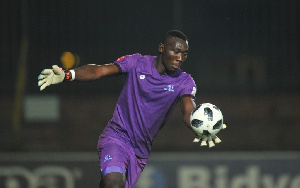 Black Stars goalkeeper Richard Ofori