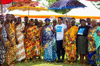 Participants of the World Malaria Day held at Ayaase