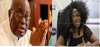 Nana Akufo-Addo and Nana Frema Busia