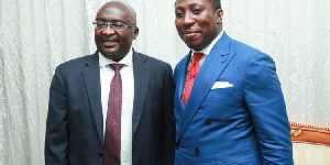 Mahamudu Bawumia and  Alex Afenyo-Markin