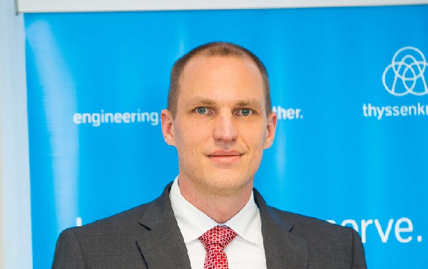 Dr Philipp Nellessen, the Chief Executive Officer of thyssenkrupp Industrial Solutions