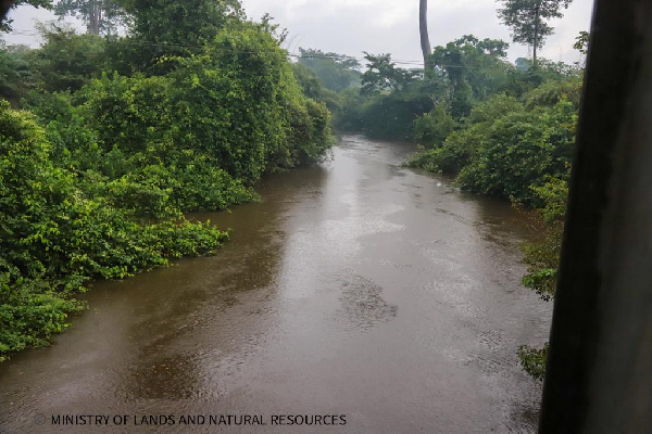 Current state of the River Tano