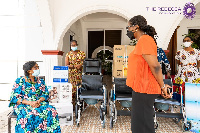 Rebecca Foundation donated some equipment to assist children with cerebral palsy