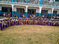 Nursery and Kindergarten Pupils of St John Paul II School in Takoradi