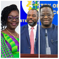 Ursula Owusu-Ekuful, Matthew Opoku Prempeh and John Peter Amewu have been listed