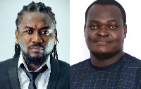 Ghanaian dancehall musician Samini and his competitor, Theophilus Quartey