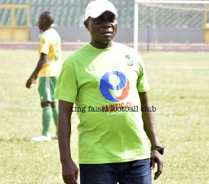 King Faisal coach Anthony Commey