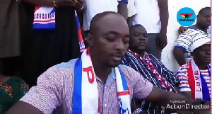 Augustine Tengani, NPP Financial Secretary at Jirapa Constituency