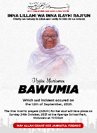 Hajia Mariama Bawumia was the mother of Vice President Dr. Mahamudu Bawumia