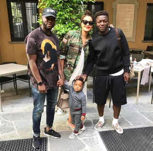 Muniru Sulley, Menaye Donkor, Jamal and Sulley Muntari