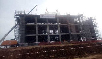 University of Environment and Sustainable Development in Somanya under construction