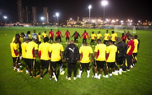 Black Stars training