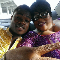 Mercy Asiedu and son (Nana Ababio)