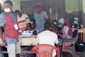 Voters registration exercise. File photo