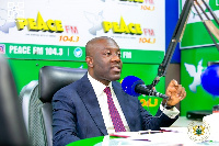 Information Minister, Kojo Oppong Nkrumah