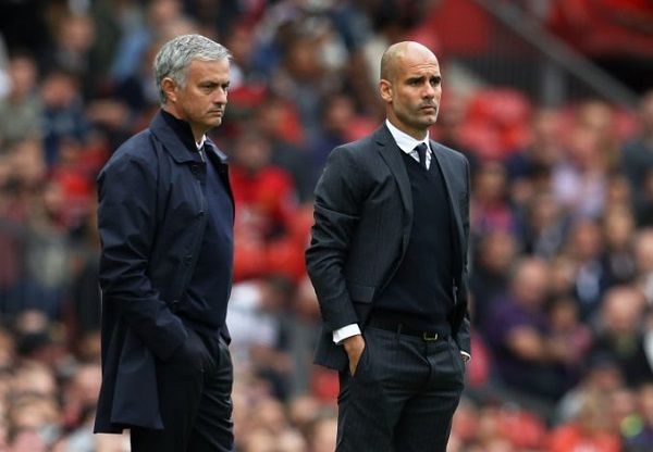 Jose Mourinho and Pep Guardiola