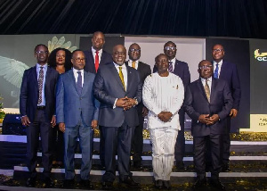 Stakeholders at GCB's 70th-anniversary launch