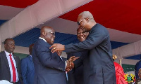 President Nana Addo Dankwa Akufo-Addo and John Dramani Mahama