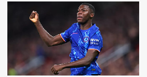 Moises Caicedo Of Chelsea Celebrates After Scoring A Goal .png