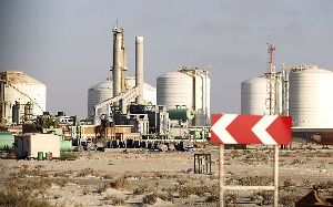 The Oil Terminal Of Marsa Al Hariga, Libya.