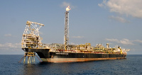 File photo of Ghana's FPSO Nkrumah oil vessel