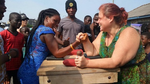 Armwrestling is the fastest growing sport in the country