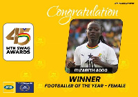 Elizabeth Addo won Women