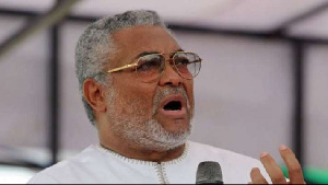 Former President  Jerry John Rawlings