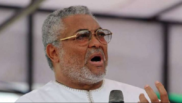 Former President  Jerry John Rawlings