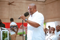 Former president, John Dramani Mahama