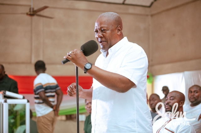 Former president, John Dramani Mahama