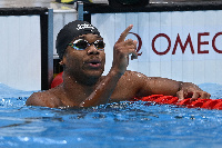 Ghanaian swimmer, Abeiku Jackson