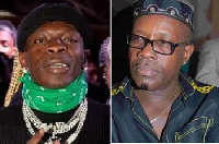 Shatta Wale and Bessa Simons, Acting MUSIGA president