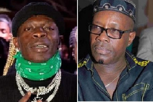 Shatta Wale and Bessa Simons, Acting MUSIGA president