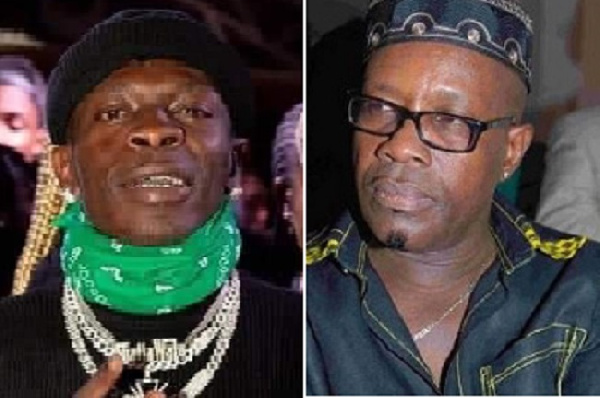 Shatta Wale and Bessa Simons, Acting MUSIGA president