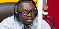 Radio host, Kwabena Boafo